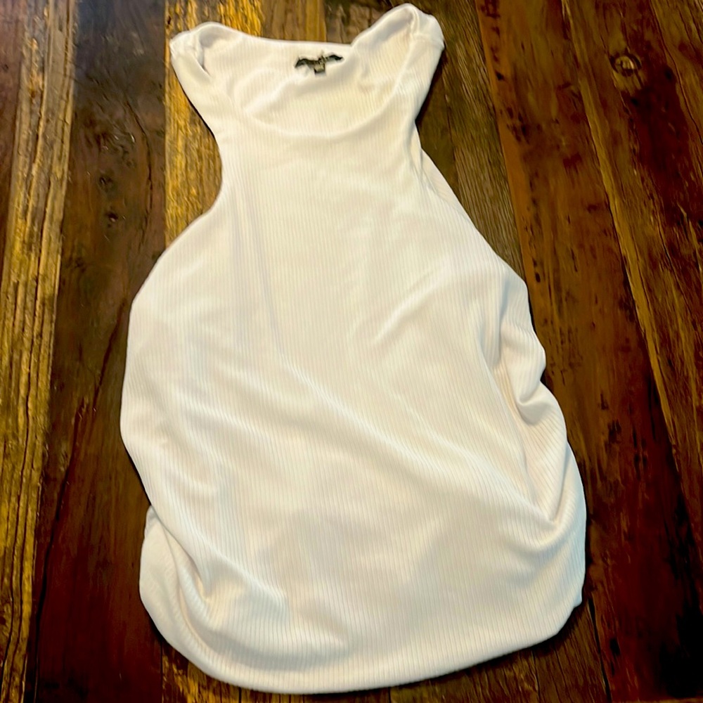 AFRM ruched tank top XL NWOT